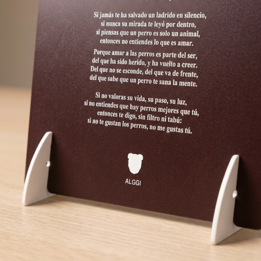 Manifiesto - "Si no te gustan los perros, no me gustas tú"