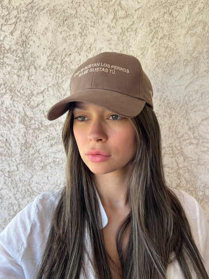 Gorra "Si no te gustan los perros, no me gustas tú"