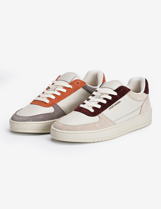 Combinación Burdeos Naranja - Hombre