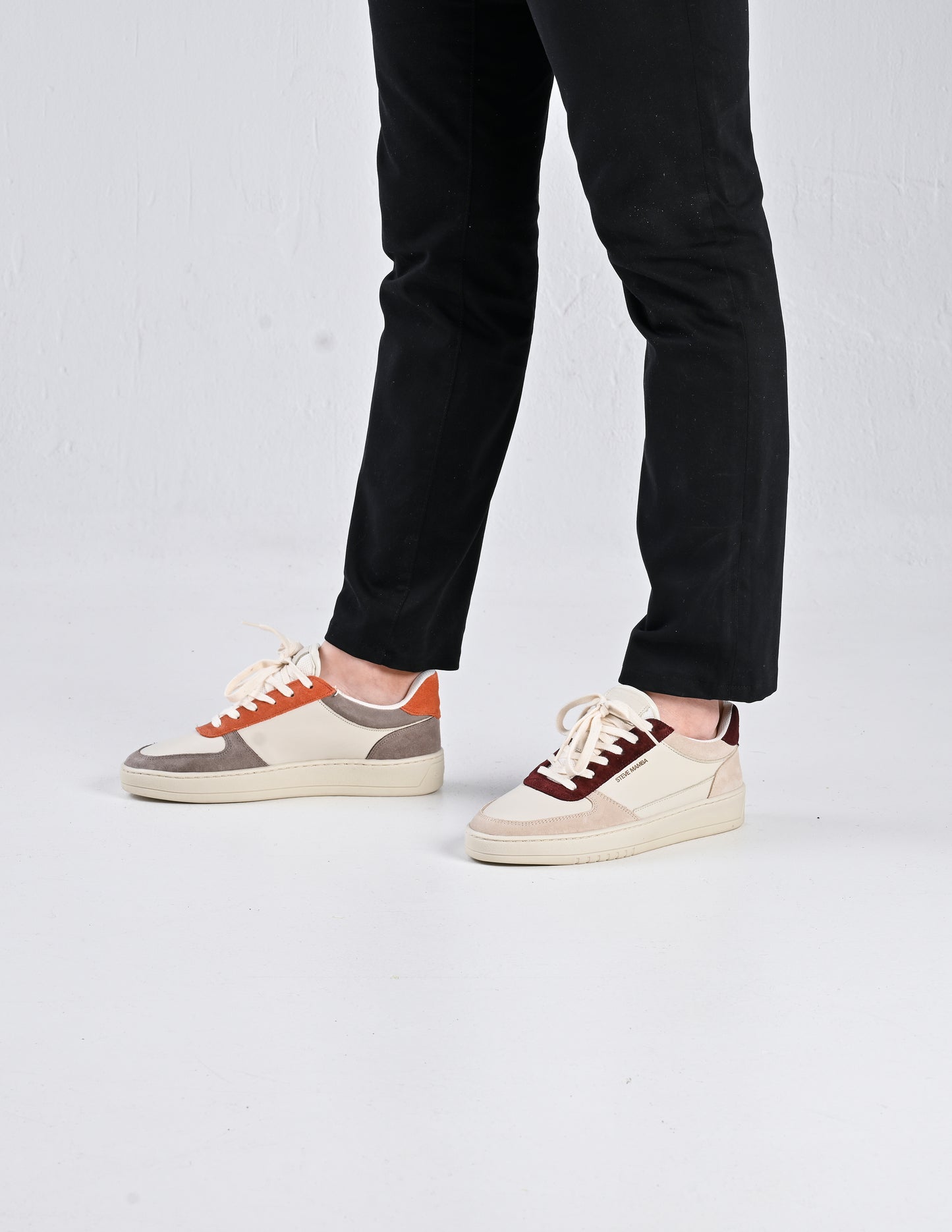 Combinación Burdeos Naranja - Hombre