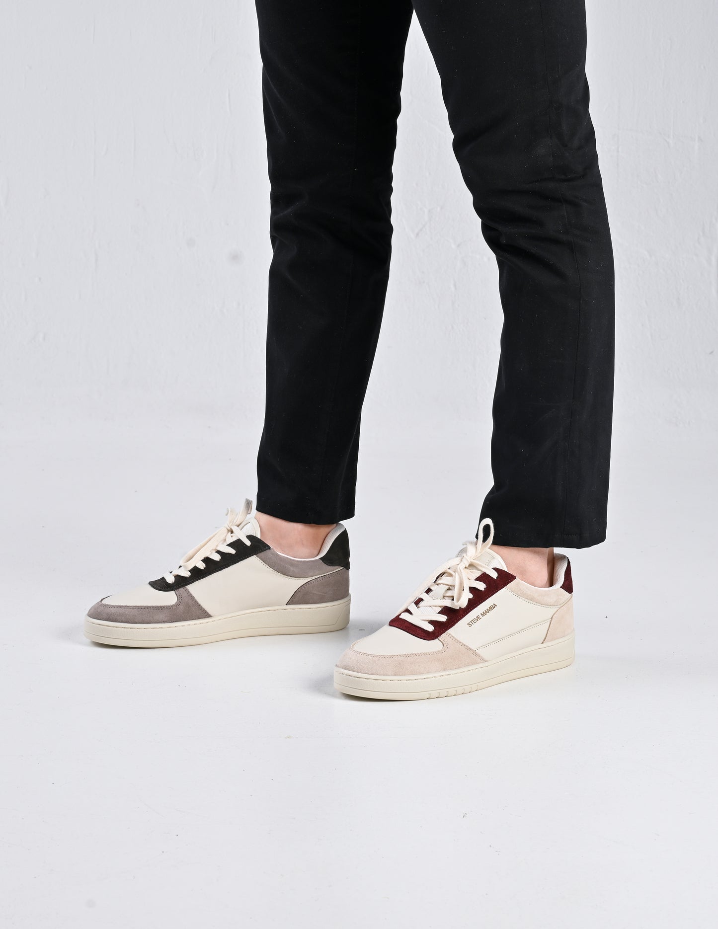 Combinación Burdeos Negro - Hombre